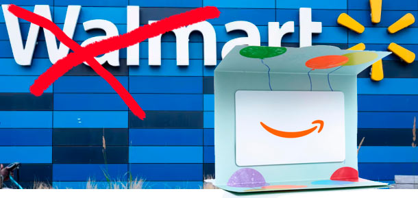 Does Walmart Sell Amazon Gift Cards