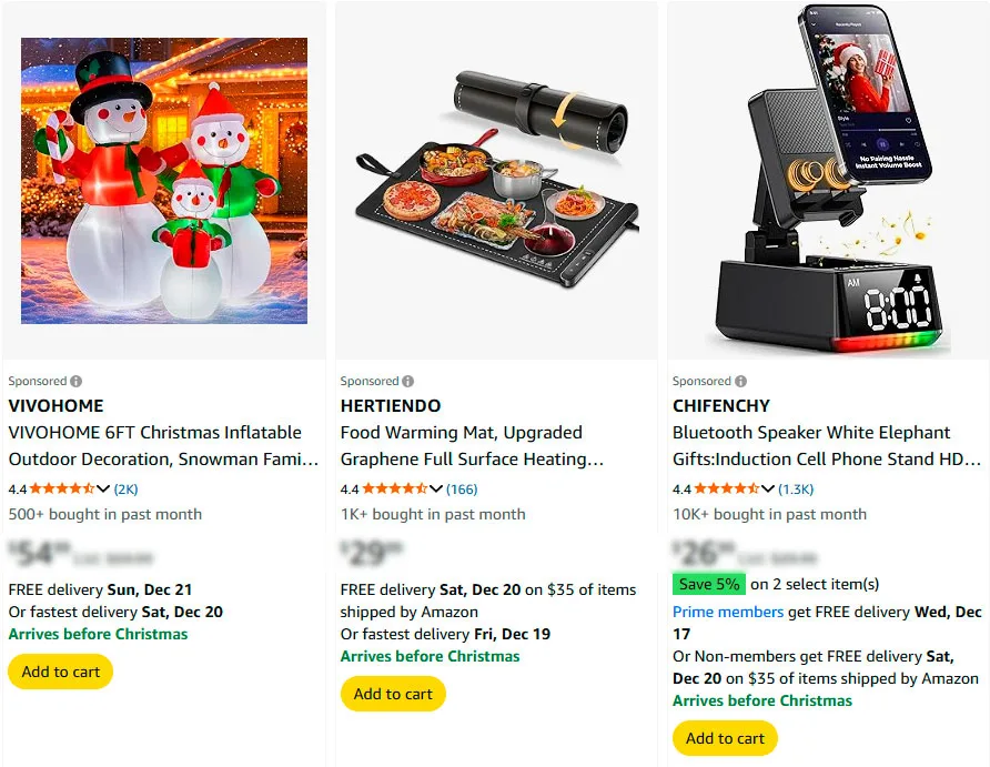 Best Amazon Xmas Deals in 2025