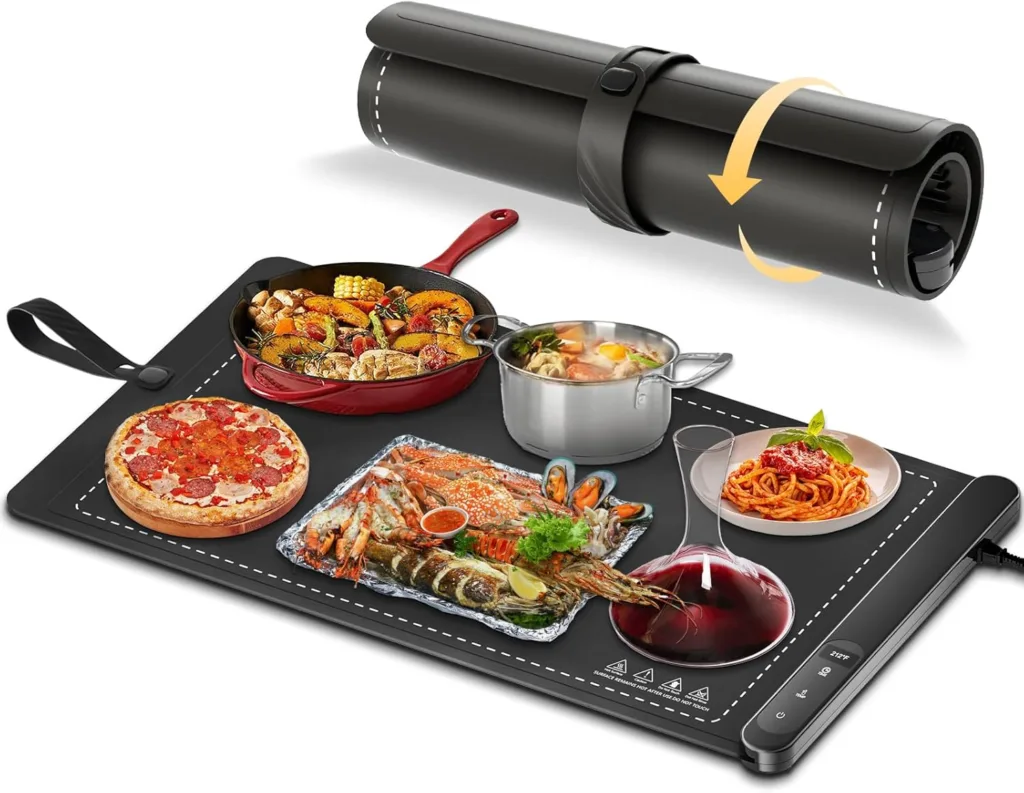 Graphene Food Warming Mat by HERTIENDO